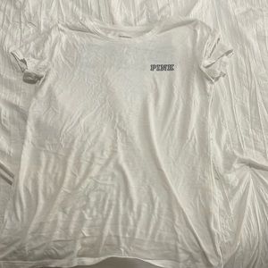 basic white tee